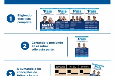 En una curiosa campaña, el intendente de Chivilcoy promociona el corte de boleta