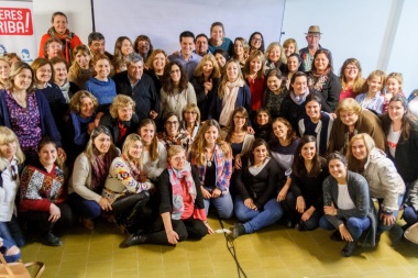 Zuccari fue anfitriona de un encuentro de mujeres de Cambiemos