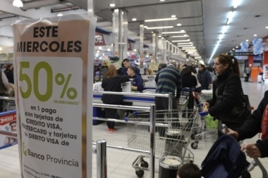 El Banco Provincia confirmó que no estará la promo del 50% en los supermercados