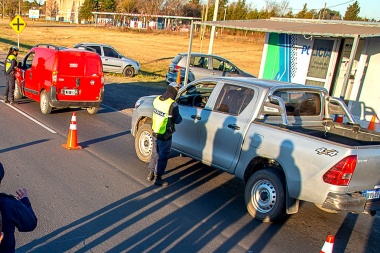 Refuerzan los controles durante el fin de semana y el lunes