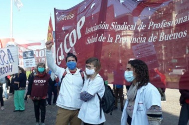 Médicos de Cicop acentúan el reclamo por mejoras salariales y laborales