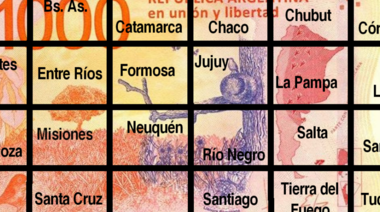 La coparticipación hacia las provincias cayó 13,6%