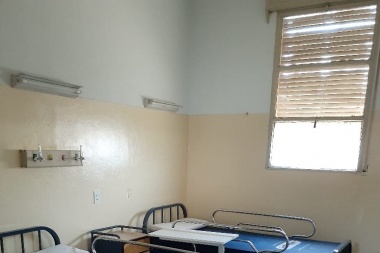 Finalizó la restauración y acondicionamiento de una sala para casos de Covid-19 en el Hospital Municipal