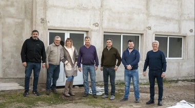 Avances en la nueva cocina del Hospital proyectada por el Municipio y la Asociación Mejor Salud para Rivadavia