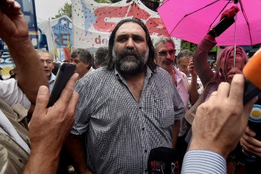 Baradel estuvo en Junín e insistió con la conformación de un "Frente Patriótico"