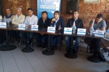 Con críticas a Macri y Petrecca, se presentó el "Frente de Unidad Juninense"