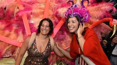 Vidal participó de los carnavales de Lincoln junto a Esteban Bullrich