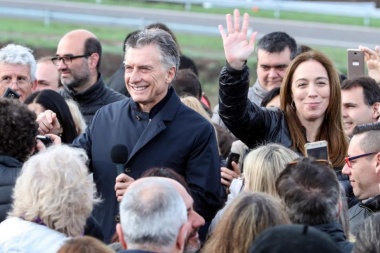 Con respaldo de la cuarta sección, Macri y Vidal inauguraron un tramo de la autopista 7