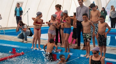 Petrecca mostró la inversión realizada en una obra criticada por el meonismo