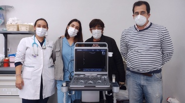 El HIGA Junín incorporó un ecógrafo portátil de última generación