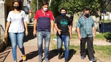 Concejales del FdT recorrieron la zona comercial del noroeste y marcaron falta de inversión del municipio