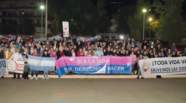 Hubo varias movilizaciones contra el aborto en el interior bonaerense