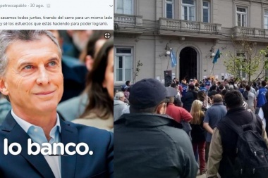 FR cuestionó la "banca" de Petrecca a Macri