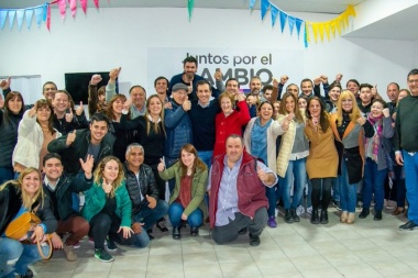 Petrecca: “estamos contentos porque superamos en votos a la elección anterior”