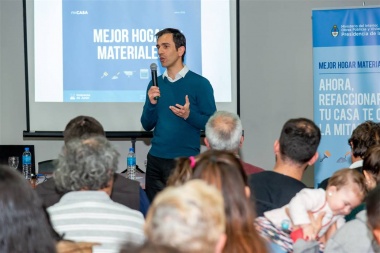 Junín: Presentan el programa "Mejor Hogar Materiales"