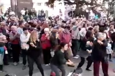 El Frente de Todos bailó al ritmo de "si vos querés Petrecca también"
