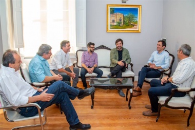Nueva etapa: Petrecca recibió al viceministro de salud bonaerense