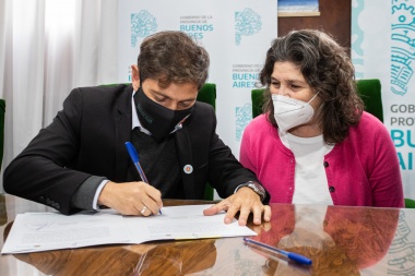 Kicillof reúne a la tropa del FdT de la cuarta en Carlos Tejedor