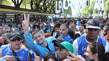 “Si alguien se enoja vamos a elecciones y la sociedad define”, dijo Máximo