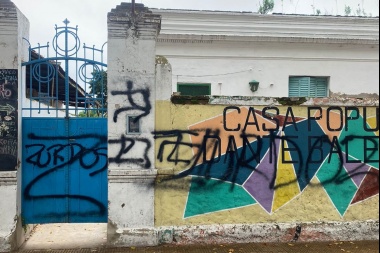 Denunciaron ante fiscalía acciones vandálicas contra un Centro Cultural en Junín