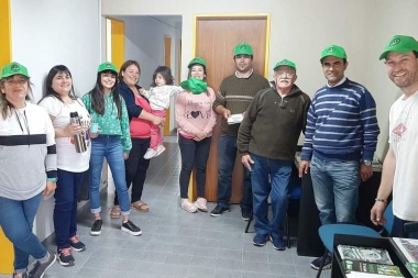 Julio Miguenz inauguró delegación de ATE en Ameghino
