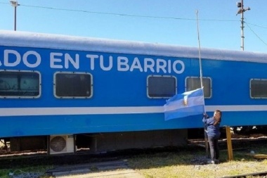 El tren socio sanitario atiende en 9 de julio hasta el mes que viene