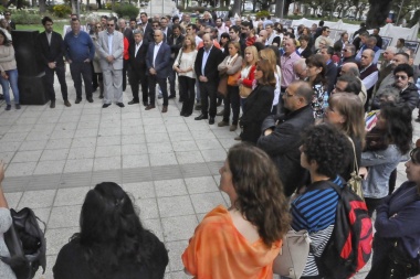 Cambiemos de la cuarta en Vedia por el día de la memoria, con la visita de Salvador