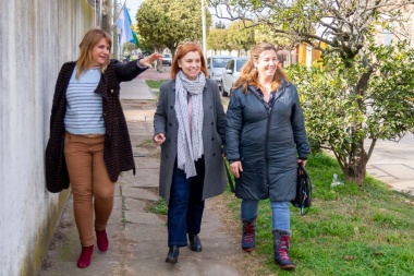 Zuccari realizó una nueva recorrida por distritos de la Cuarta Sección