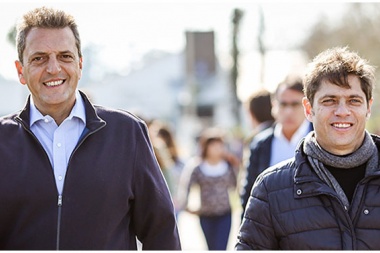 Massa y Kicillof pisan Junín, Lincoln, Chivilcoy y Chacabuco para respaldar a sus candidatos