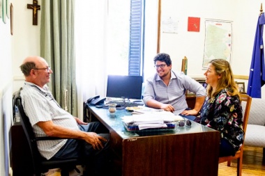 Nueva gira por la cuarta: Zuccari estuvo en Villegas y Ameghino