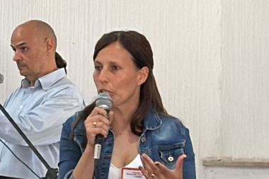 Balaudo tras el acto de Milei en Junín: “El 7 de septiembre el voto es violeta”