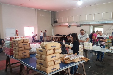 En Rivadavia comenzó la entrega de mercadería a familias en situación de vulnerabilidad