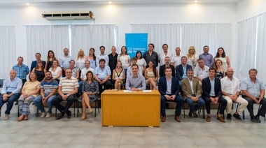 Petrecca presentó a los integrantes del nuevo gabinete municipal