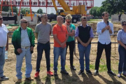 Petrecca presentó el reinicio de obras en el Paso Bajo a Nivel en Junín