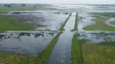 Productores de 12 de Octubre advierten por el avance del agua