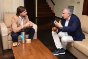 Morales se reunió con el presidente de Uruguay Luis Lacalle Pou