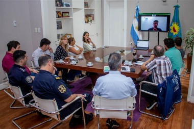 Primera jornada de capacitación para la implementación del programa "Ojos en Alerta"