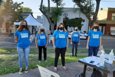 Golpes y agresiones a integrantes de Suteba en la posta vacunatoria de la CGT