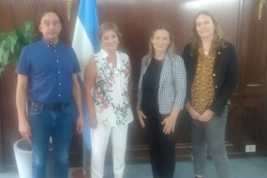 Gentile gestiona ante nación inversiones en medioambiente