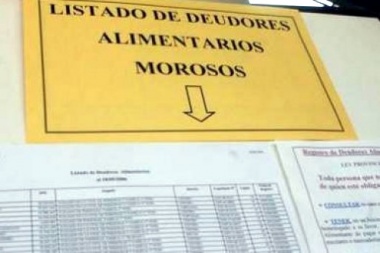 Impulsan modificaciones al Régimen de Deudores Alimenticios en Provincia