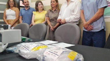 Región Sanitaria III entregó equipos de oxígeno en los hospitales de Lincoln y Chacabuco
