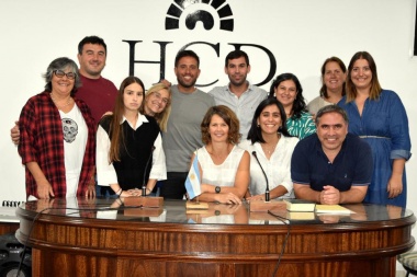 Miranda y Lauro de recorrida con el proyecto de patrocinio deportivo