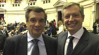 Buil, desde Rivadavia, resaltó la figura de Monzó y lo puso como presidenciable