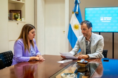 Petrecca recibió a Veronelli en la previa del ingreso del presupuesto 2025