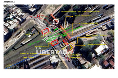 LLA propuso la reapertura provisoria del paso a nivel de Avenida Rivadavia