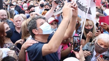 Manes vuelve a Junín en la recta final de la campaña para el 12