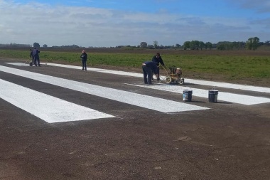 Piden informes por la pista del aeródromo en Junín