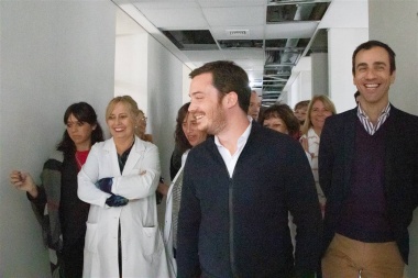 El Intendente de Junín y el Ministro de salud bonaerense recorrieron el Hospital