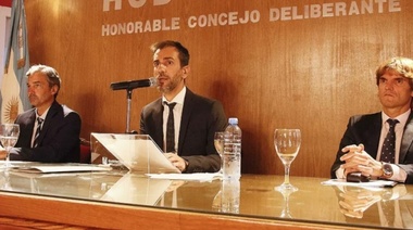 Petrecca al Concejo: crisis, obras nacionales, la provincia y objetivos
