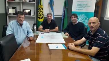 Alberti y Bragado gestionan obras ante Vialidad provincial